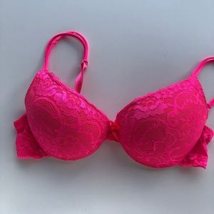 Pink Padded Bra 36B
